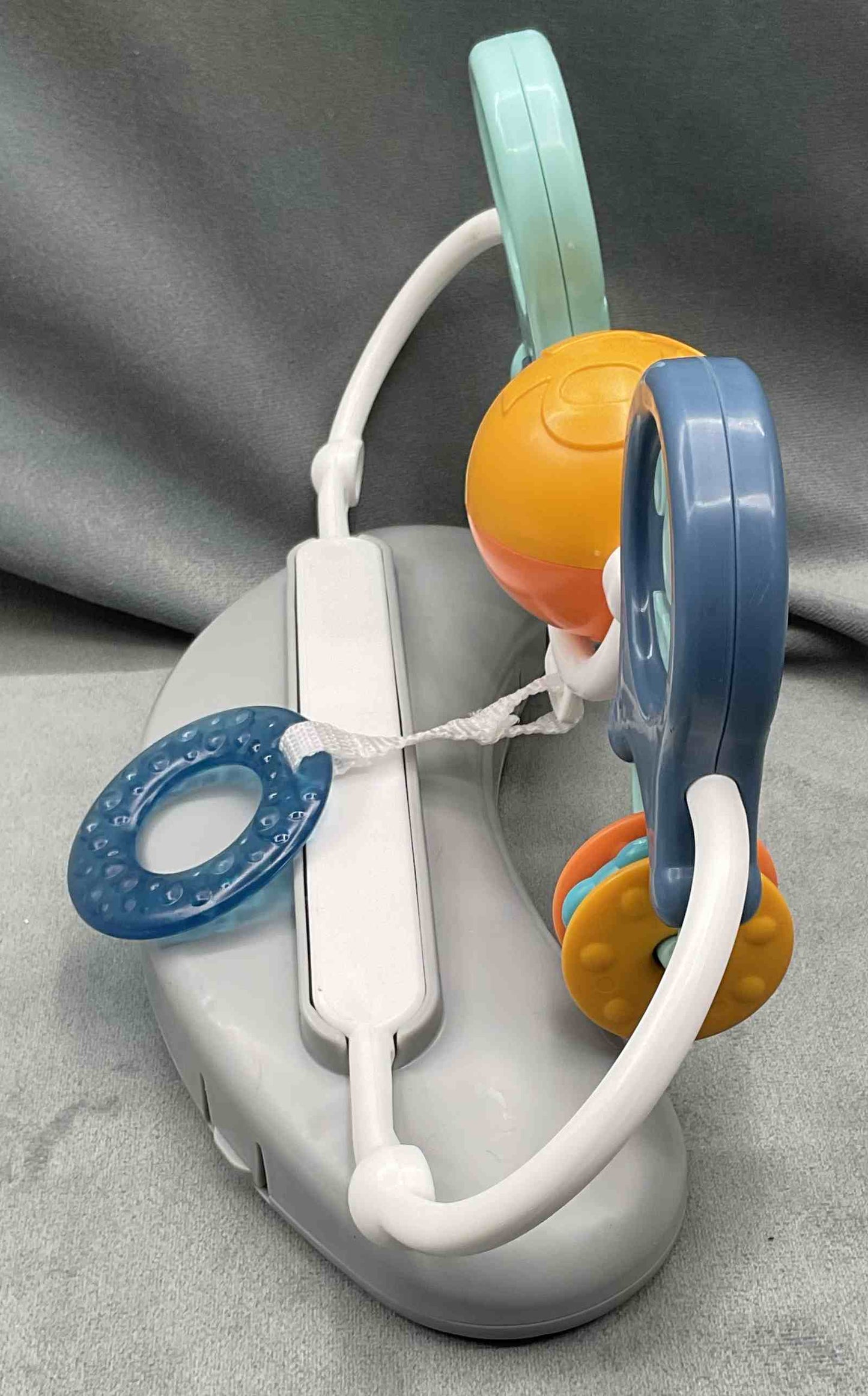 Fisher Price Sit Me Up Floor Seat Peguin Island Replacement Part Toy Bar Spinning