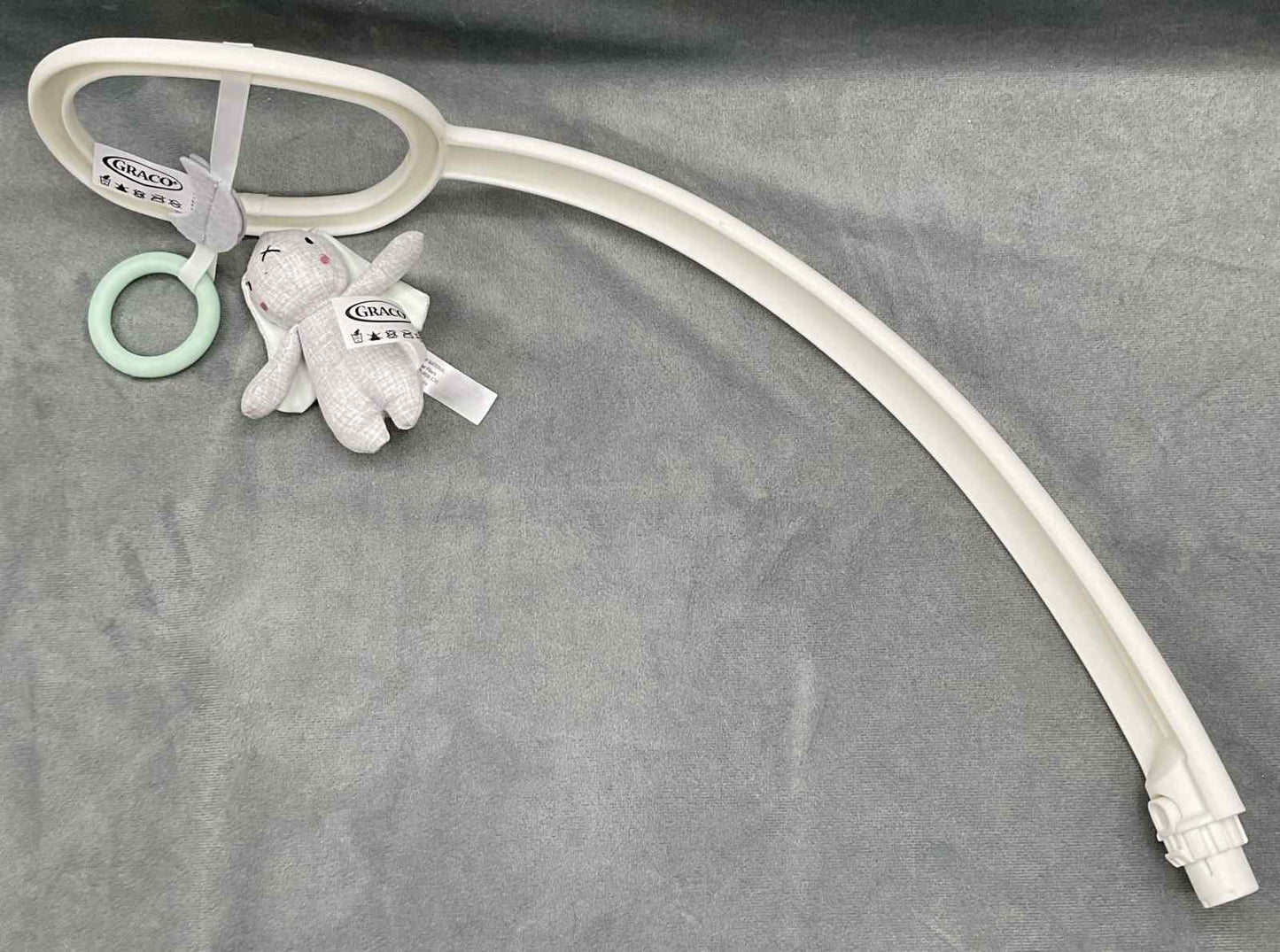 Graco Soothe Smart Sense Swing Rori Replacement Mobile Arch Plush Bunny