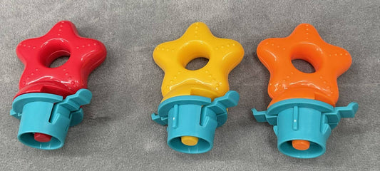Baby Einstein Curiosity Cove Ocean Jumper Replacement Set of 3 Star Toy Hooks