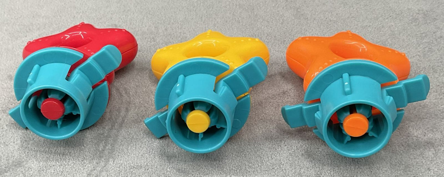 Baby Einstein Curiosity Cove Ocean Jumper Replacement Set of 3 Star Toy Hooks