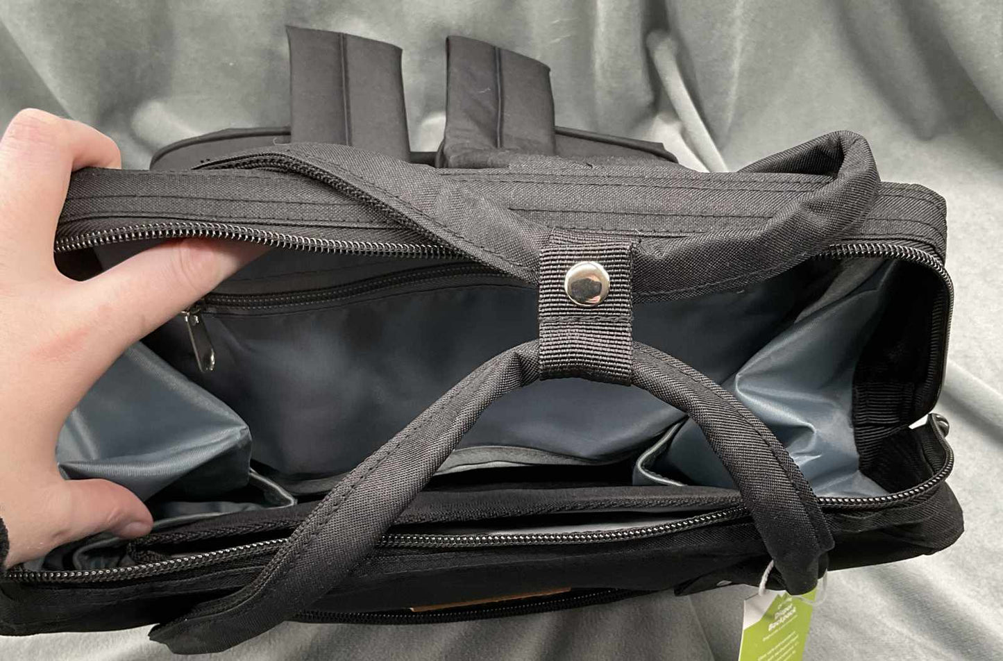 KeaBabies Original Diaper Bag Toddler Backpack Black