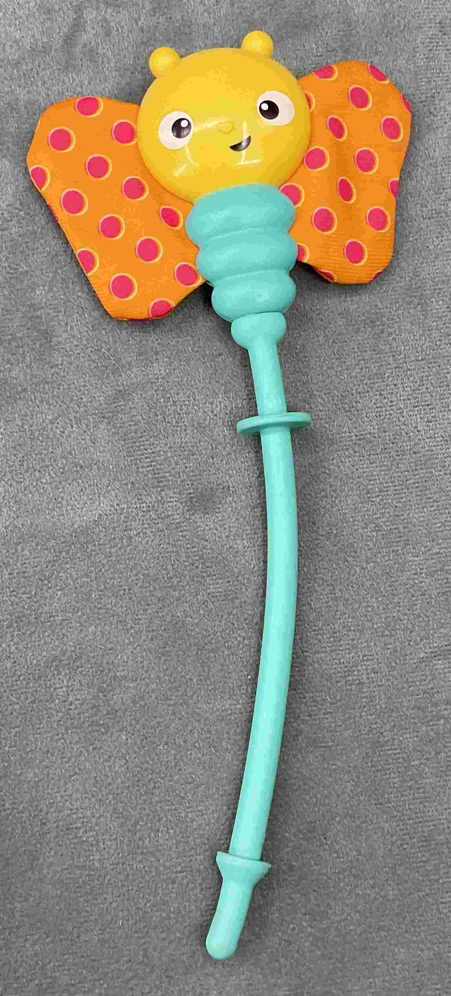 Fisher-Price Pink Petals Jumperoo Replacement Butterfly Sensory Toy