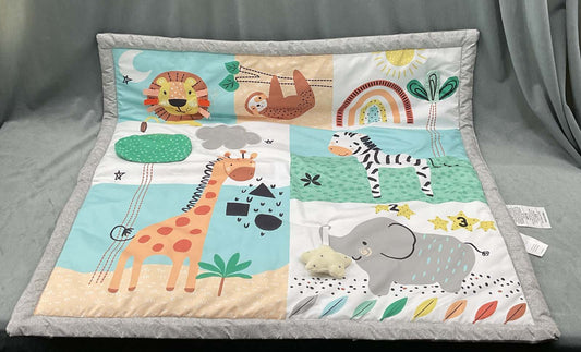 Peanutshell Play Mat Gym Safari Replacement Part Fabric Tummy Time Mat