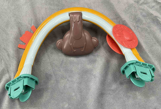 Fisher Price Whimsical Forest Jumperoo Replacement Part Rainbow Monkey Slider Toy