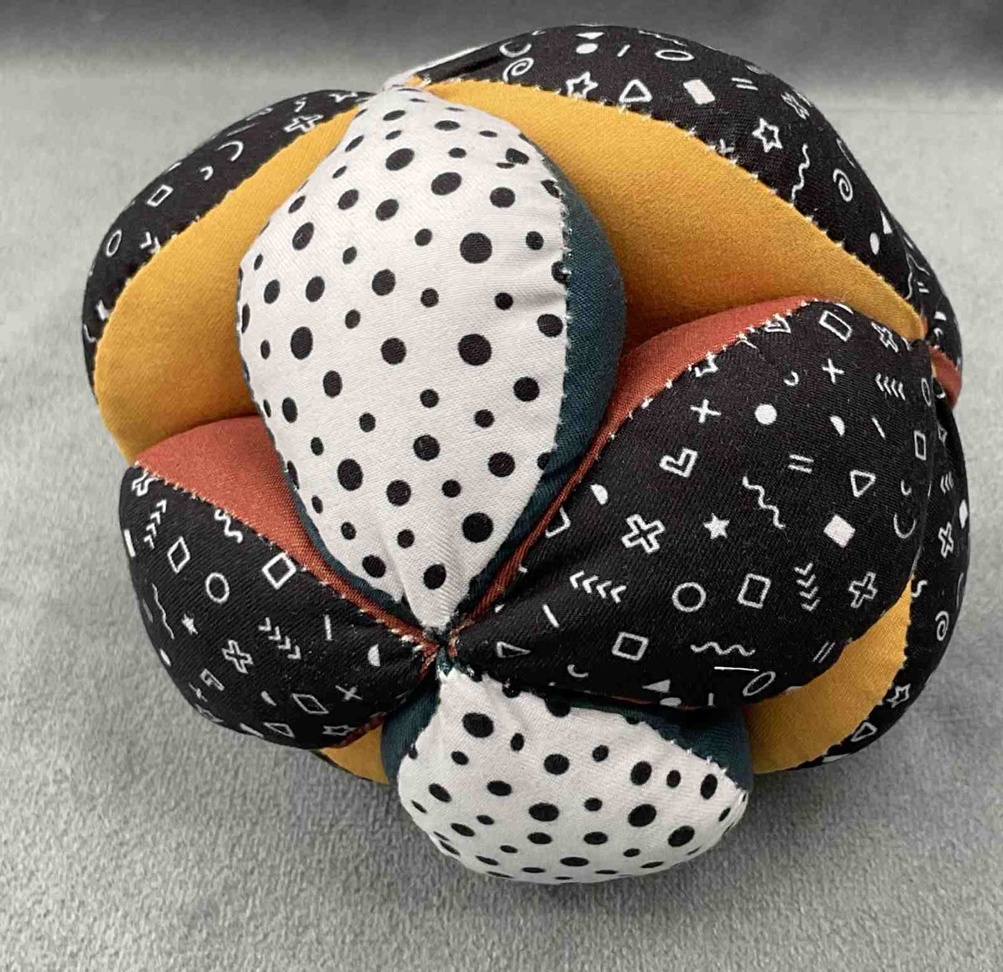 Blissful Diary Boho Rainbow Play Gym Replacement Fabric Star Plush Ring Toy