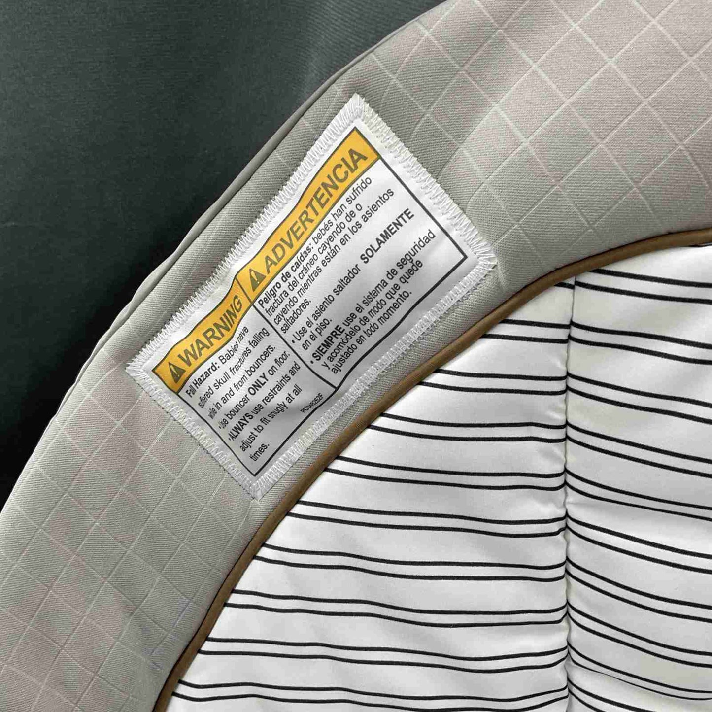 Graco DuetConnect Deluxe Swing Britton Replacement Fabric Seat Cover