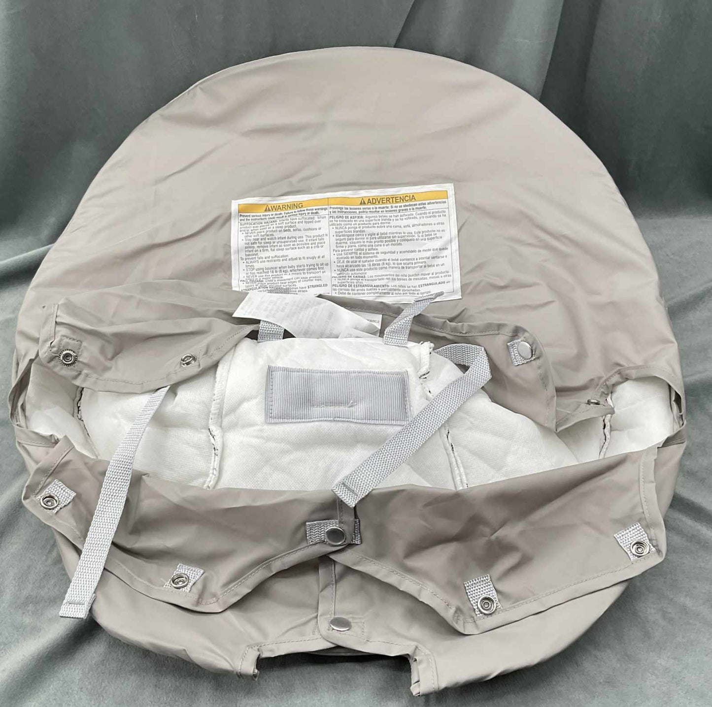 Graco DuetConnect Deluxe Swing Britton Replacement Fabric Seat Cover