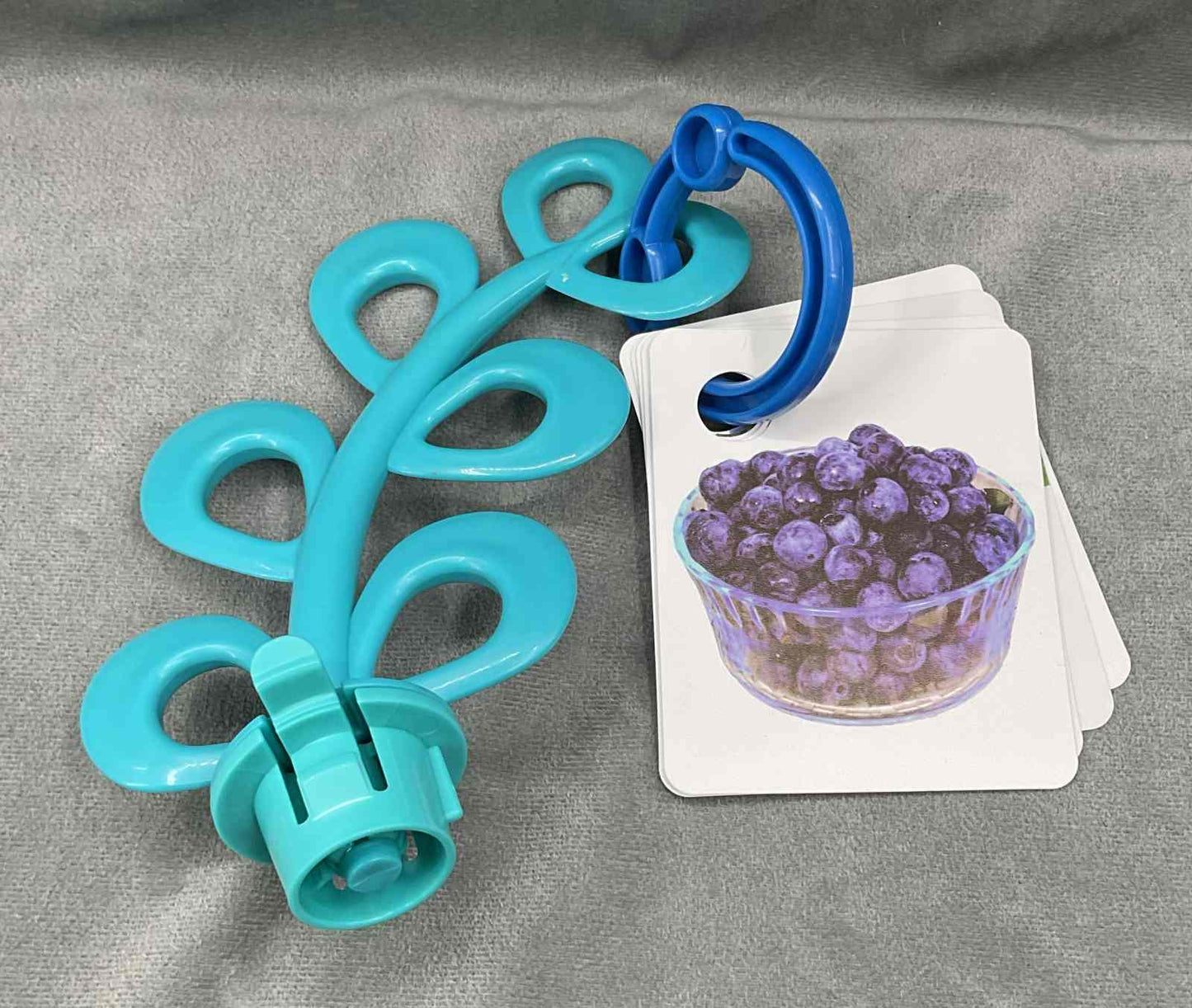 Baby Einstein Farm Explorers Barnyard Jumper Replacement Vine Fruit Cards Toy