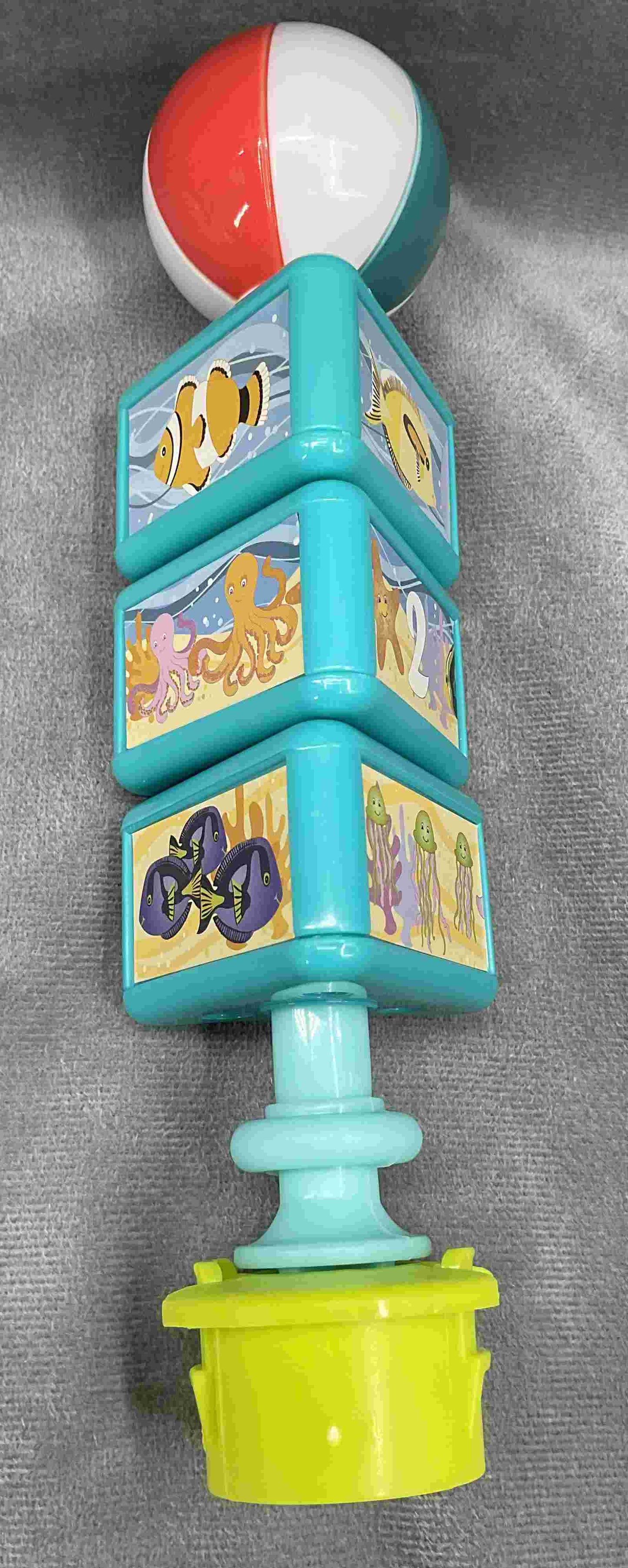 Evenflo ExerSaucer Seaside Splash Replacement Part Beach Ball Numbers Toy