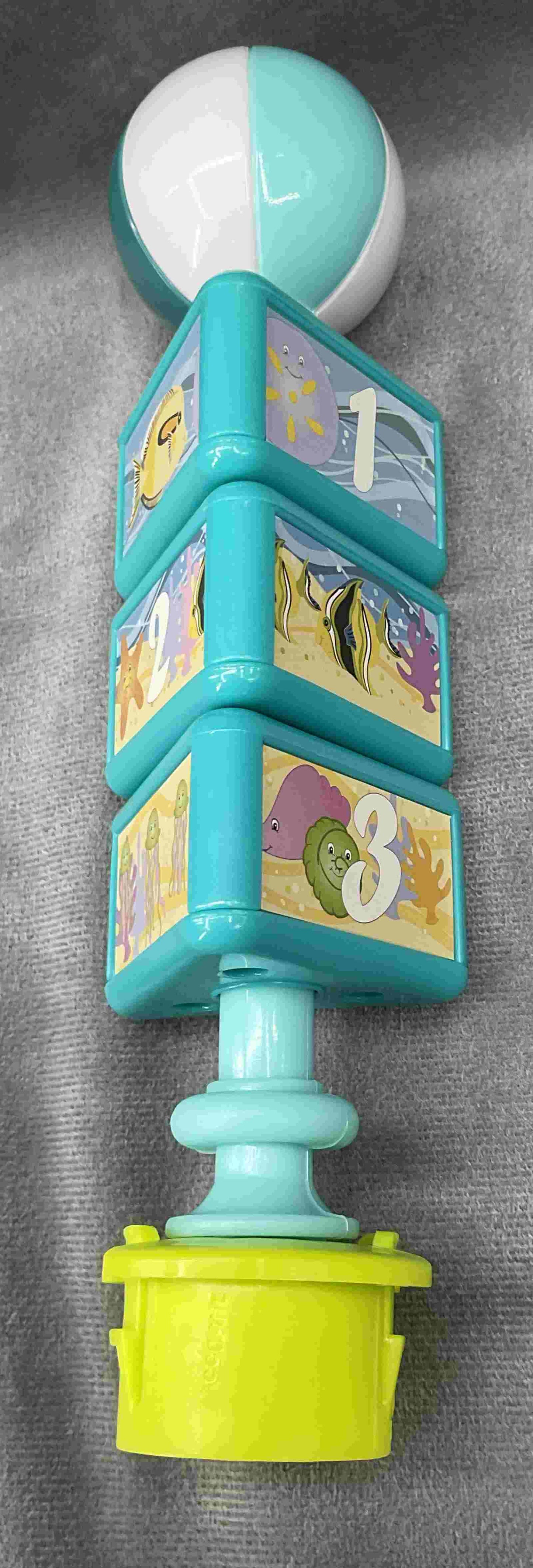 Evenflo ExerSaucer Seaside Splash Replacement Part Beach Ball Numbers Toy