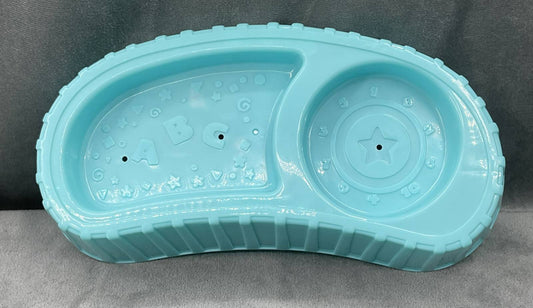 Evenflo ExerSaucer Seaside Splash Replacement Part Blue Snack Tray