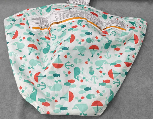 Evenflo ExerSaucer Seaside Splash Replacement Part Fabric Seat Cover