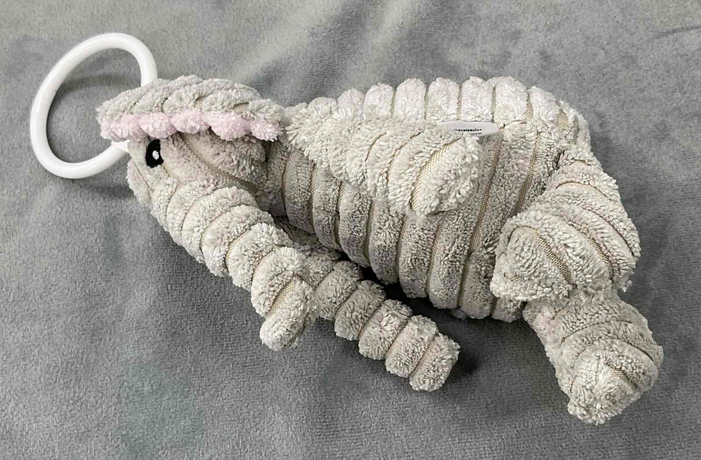 Blissful Diary Soft Pink Play Gym Replacement Plush Elephant Toy
