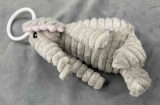 Blissful Diary Soft Pink Play Gym Replacement Plush Elephant Toy