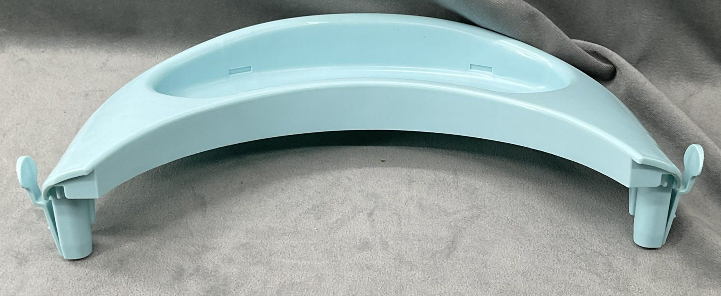 Fisher Price Sit Me Up Floor Seat Snow Leopard Replacement Part Blue Toy Tray