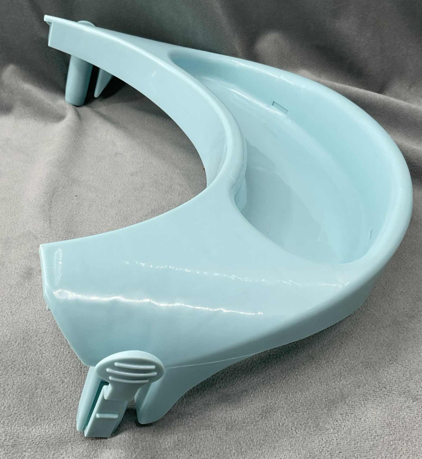 Fisher Price Sit Me Up Floor Seat Snow Leopard Replacement Part Blue Toy Tray