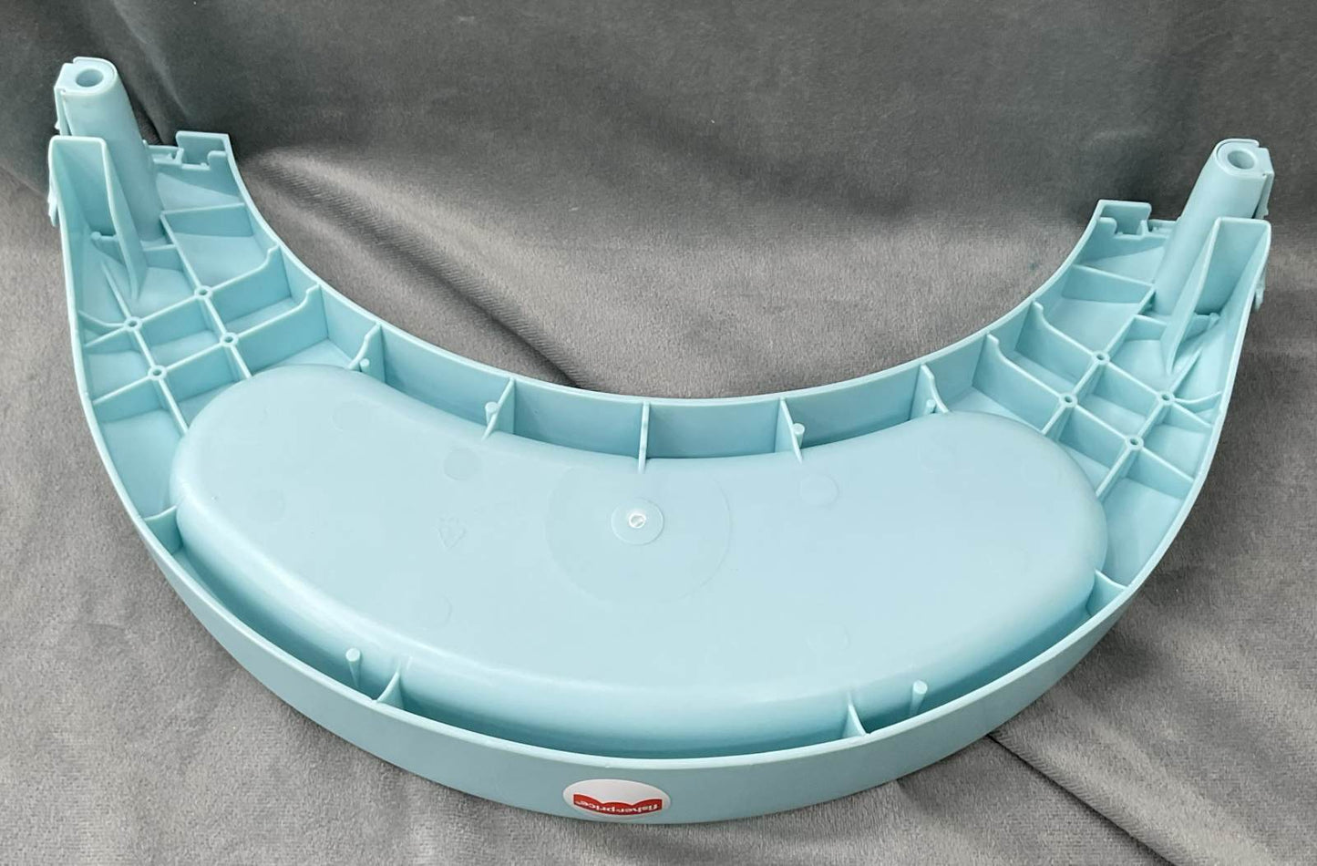 Fisher Price Sit Me Up Floor Seat Snow Leopard Replacement Part Blue Toy Tray