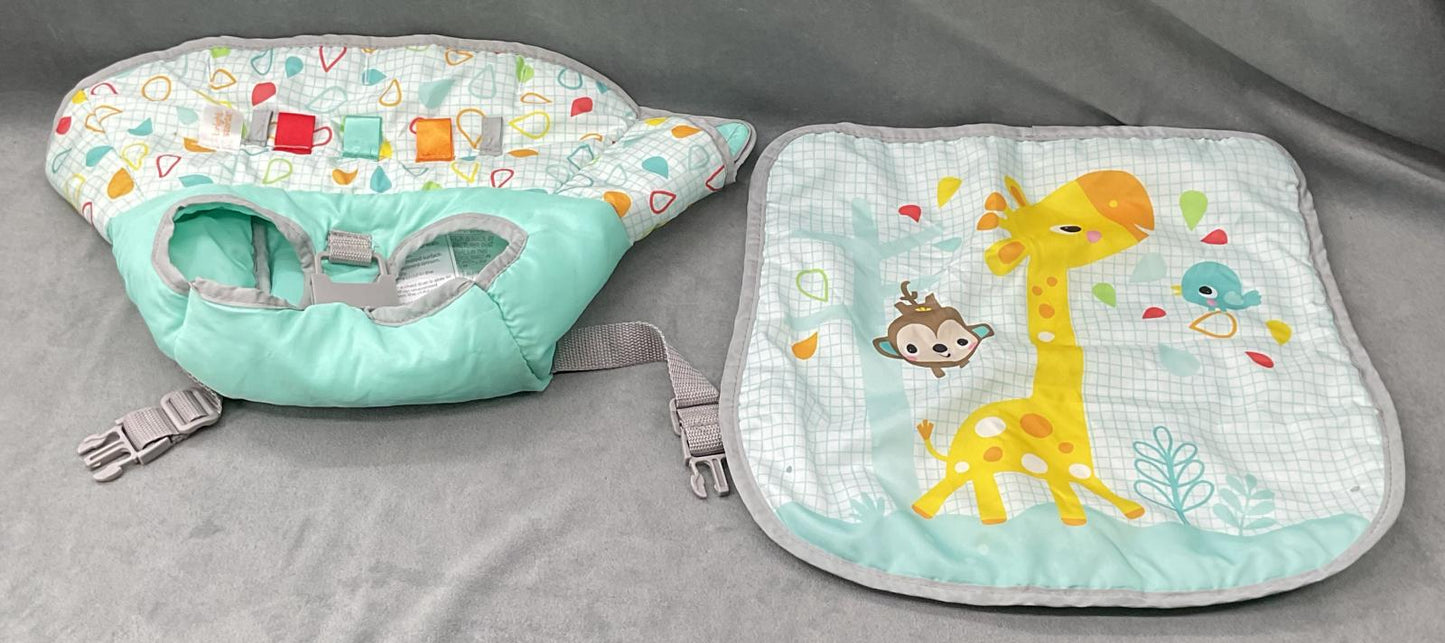 Bright Starts Floor Seat Wild Wiggles Replacement Part Fabric Cover