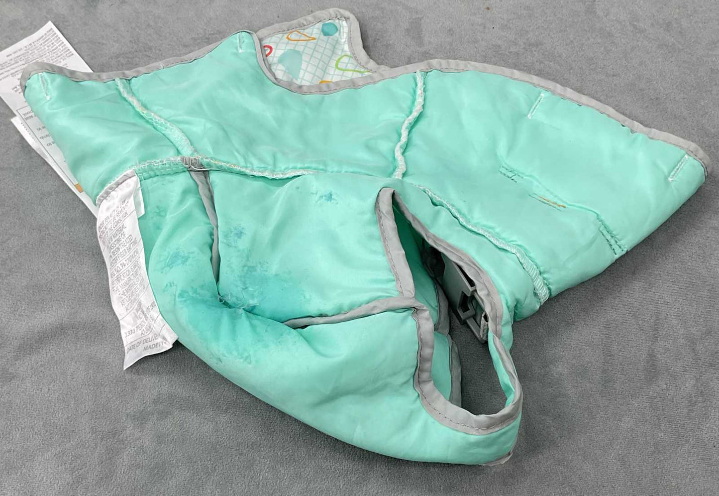 Bright Starts Floor Seat Wild Wiggles Replacement Part Fabric Cover