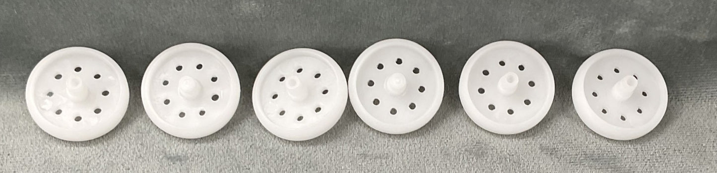 Evenflo ExerSaucer Moovin Groovin Sweet Tea  Replacement Set 6 Wheels