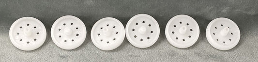Evenflo ExerSaucer Moovin Groovin Sweet Tea  Replacement Set 6 Wheels