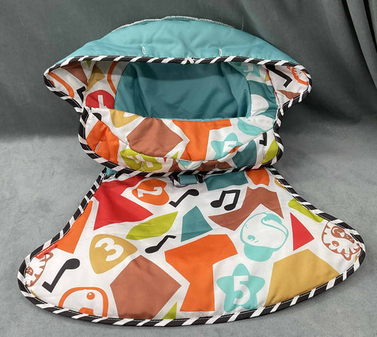 Fisher Price Sit Me Up Floor Seat Multicolor Kick N Play Replacement Part Fabric Seat Cover