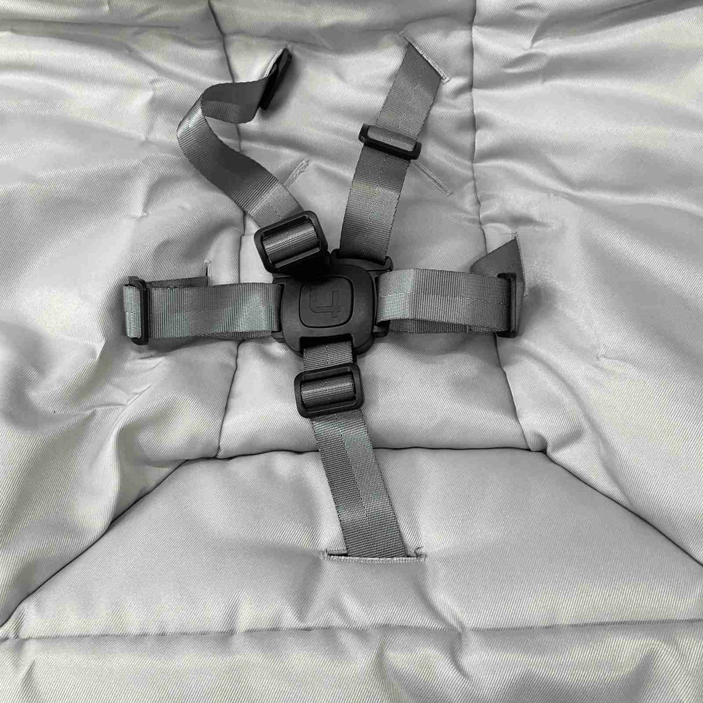 4moms MammaRoo Baby Swing Replacement Gray Seat Cover 1046