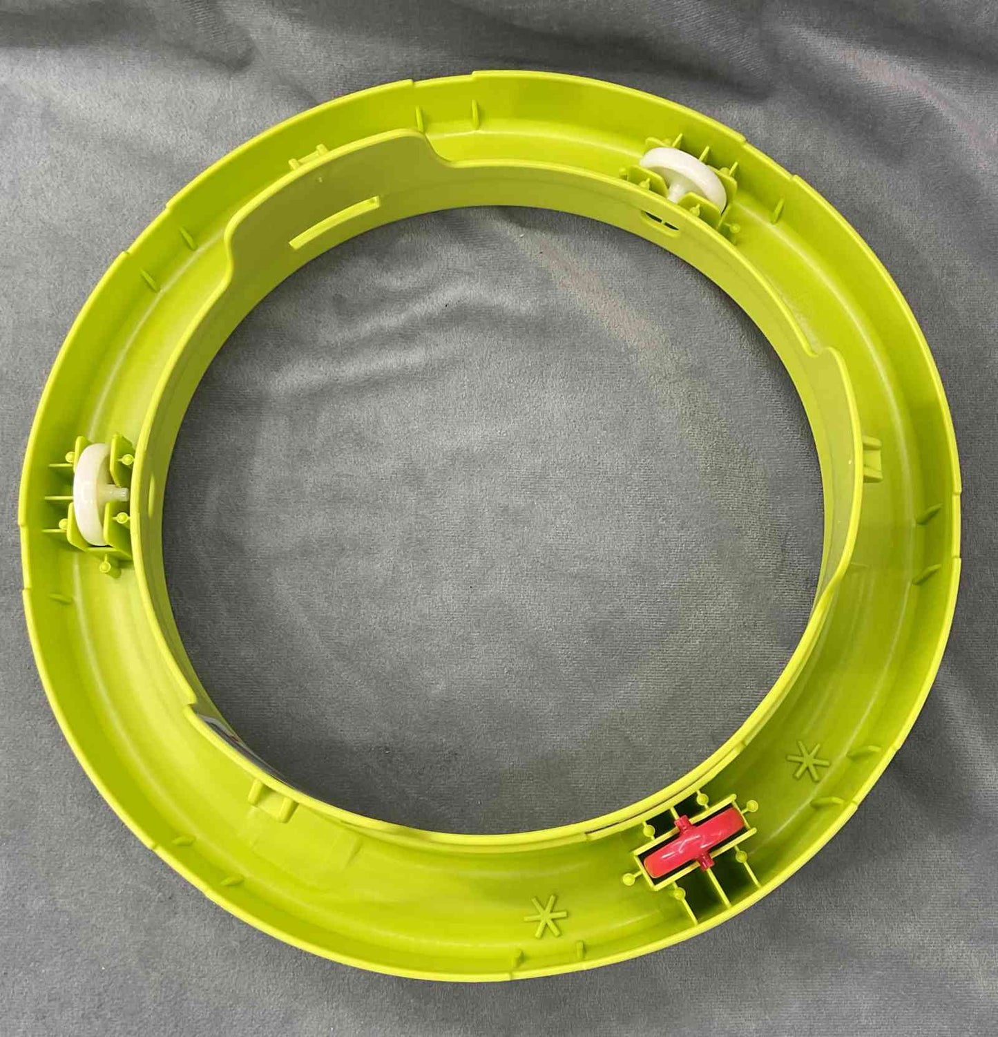 Fisher Price Activity Center Table Purple Monkey Replacement Green Seat Ring