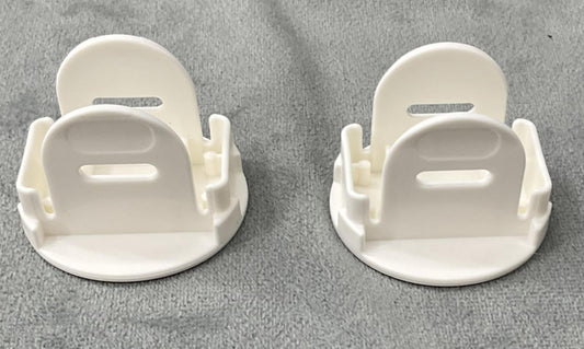 Fisher Price Activity Center Table Purple Monkey Replacement Pair Toy Plugs
