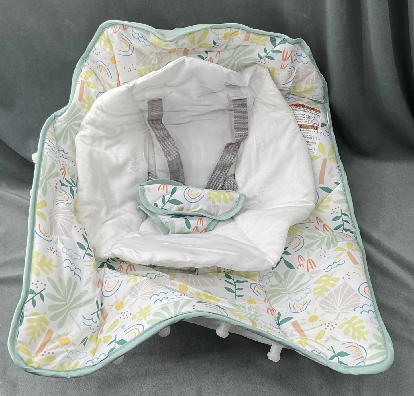 Ingenuity Keep Cozy Baby Bouncer Madi Replacement Seat Cover With Insert