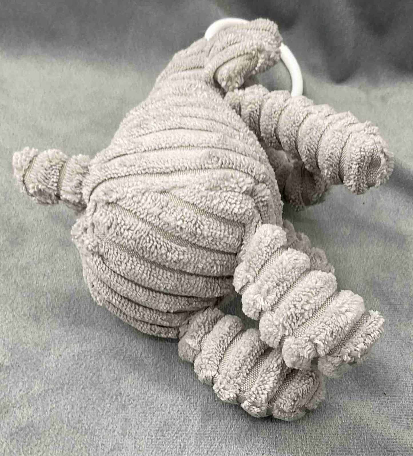 Blissful Diary Sage Green Play Gym Replacement Plush Gray Elephant