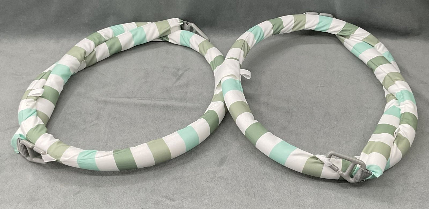 Blissful Diary Sage Green Play Gym Replacement Fabric Toy Arches