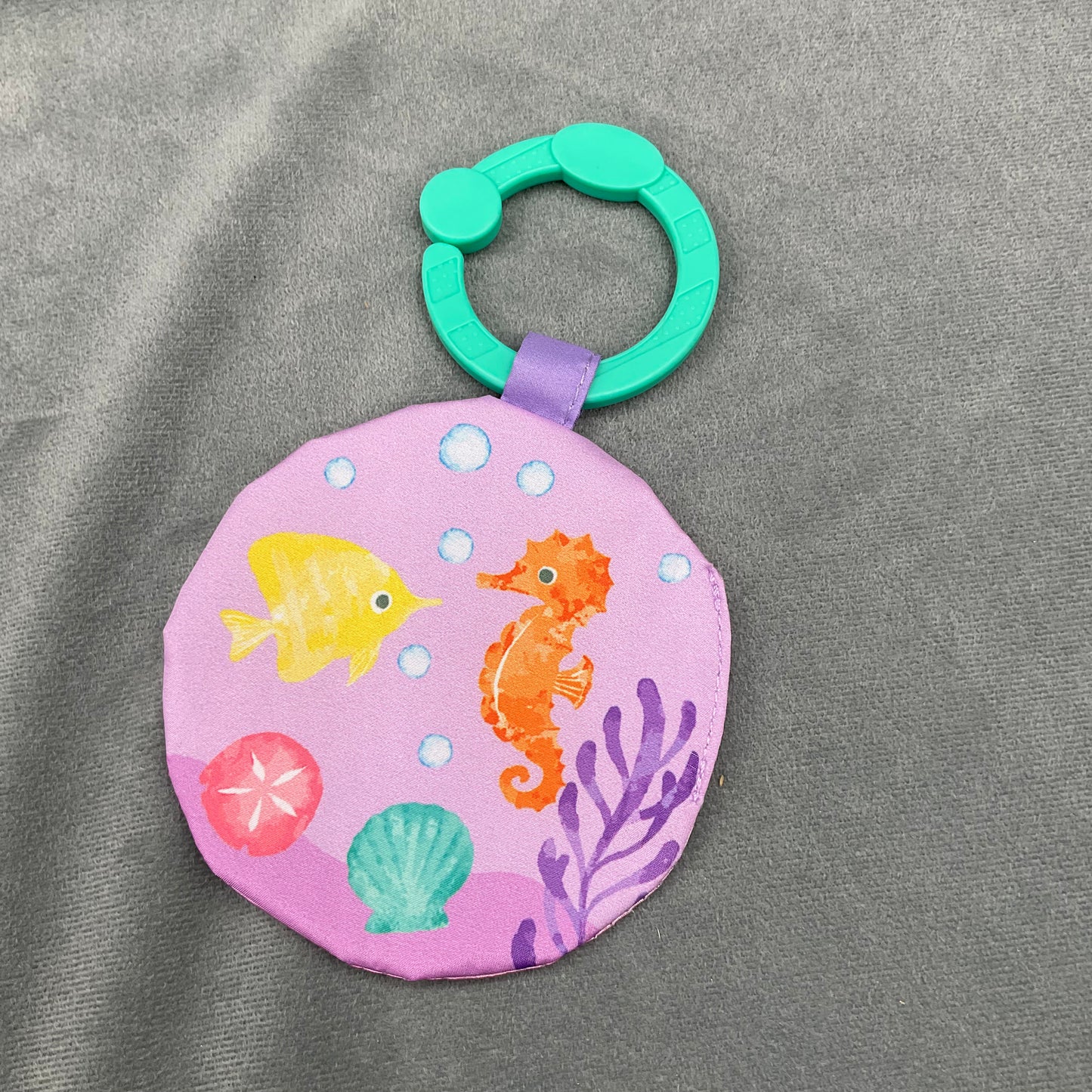 Disney Mermaid Twinkle Trove Activity Gym Play Mat Replacement Hanging Seahorse Toy